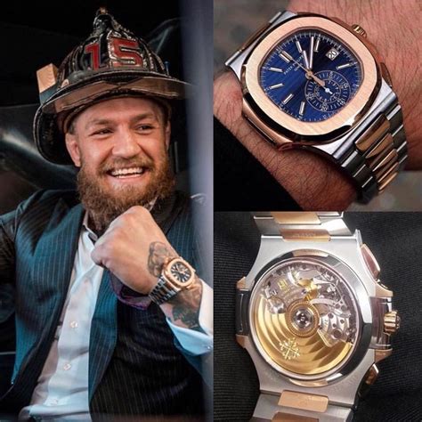 patek philippe nautilus conor mcgregor|UFC News: Conor McGregor receives rare watch .